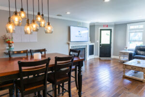 living area at Pacific Breeze Recovery