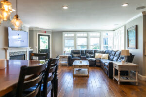 living area at Pacific Breeze Recovery