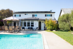 pool area at Pacific Breeze Recovery
